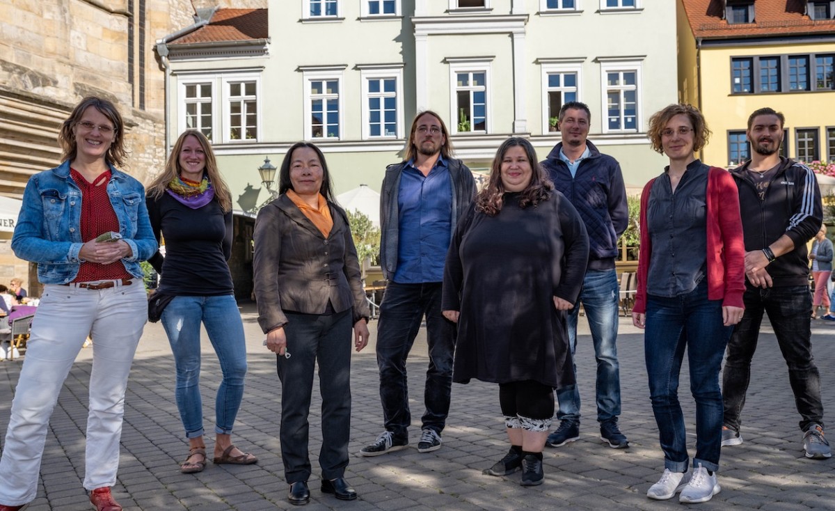 Das Team vom Büro für ausländische Mitbürger*innen. Foto- MF Schmidt Das Team vom Büro für ausländische Mitbürger*innen. Foto- MF Schmidt