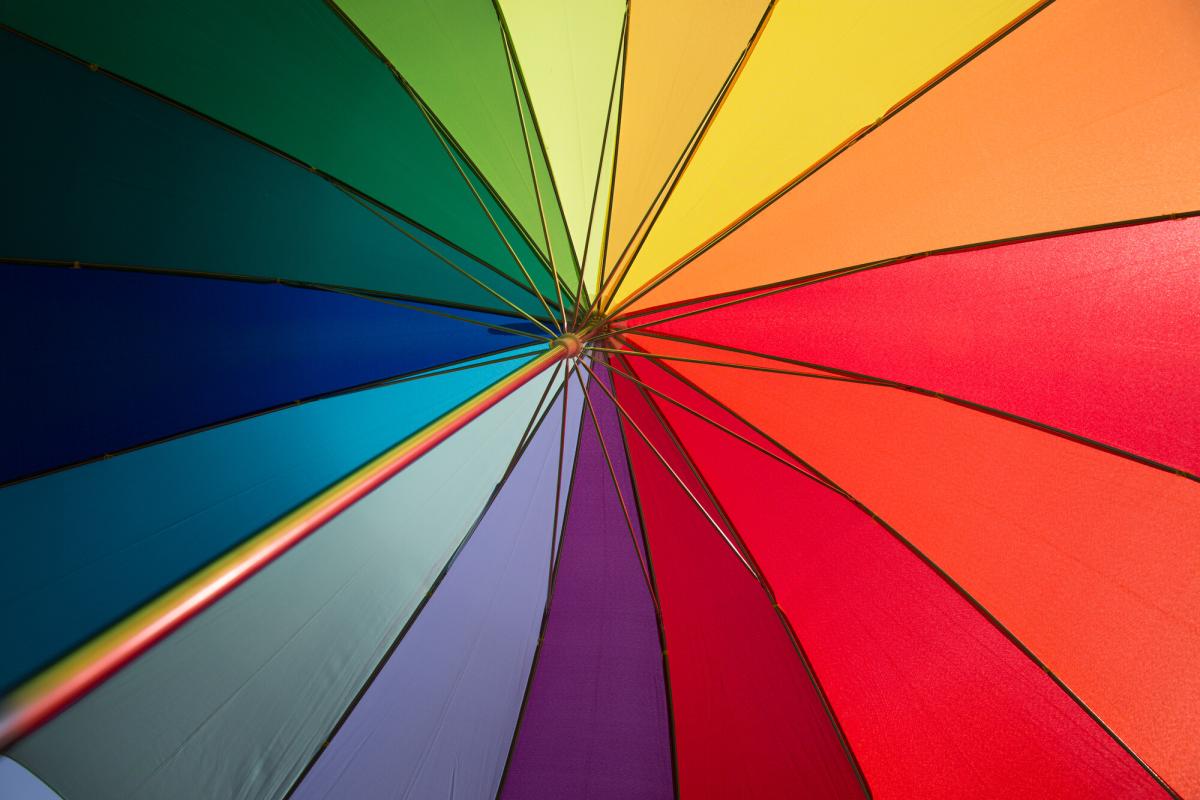 Die Regenbogenfarben stehen symbolisch für die queere Community. | Foto: Foto: Fundus/ Hans-Jörg Ott Die Regenbogenfarben stehen symbolisch für die queere Community. | Foto: Foto: Fundus/ Hans-Jörg Ott