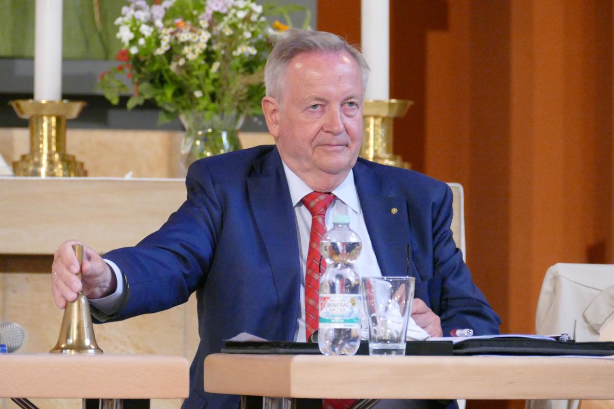 Der Präses des Kirchenkreises Erfurt, Dr. Ulrich Born.