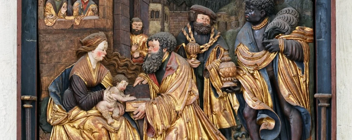 Die Heilige drei Könige - Darstellung in der Predigerkirche Erfurt