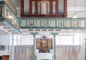 Doe Orgel in St. Andreas in Ermstedt bei Erfurt | Foto: Matthias Frank Schmidt