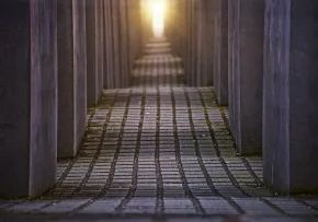 Die Holocaust-Gedenkstätte in Berlin