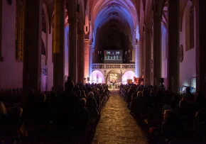 Bänke wie bei der "Churchnight" der evangelischen Jugend wird es beim ersten "Rave" in der Predigerkirche nicht geben. | Foto: Matthias Frank Schmidt