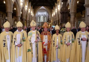 Festgottesdienst in der Kathedrale Bradford zum 10. Geburtstag der Diözese of Leeds. | Foto: Foto: Matthias Rein